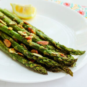 Roasted Asparagus with Almonds: Recipe