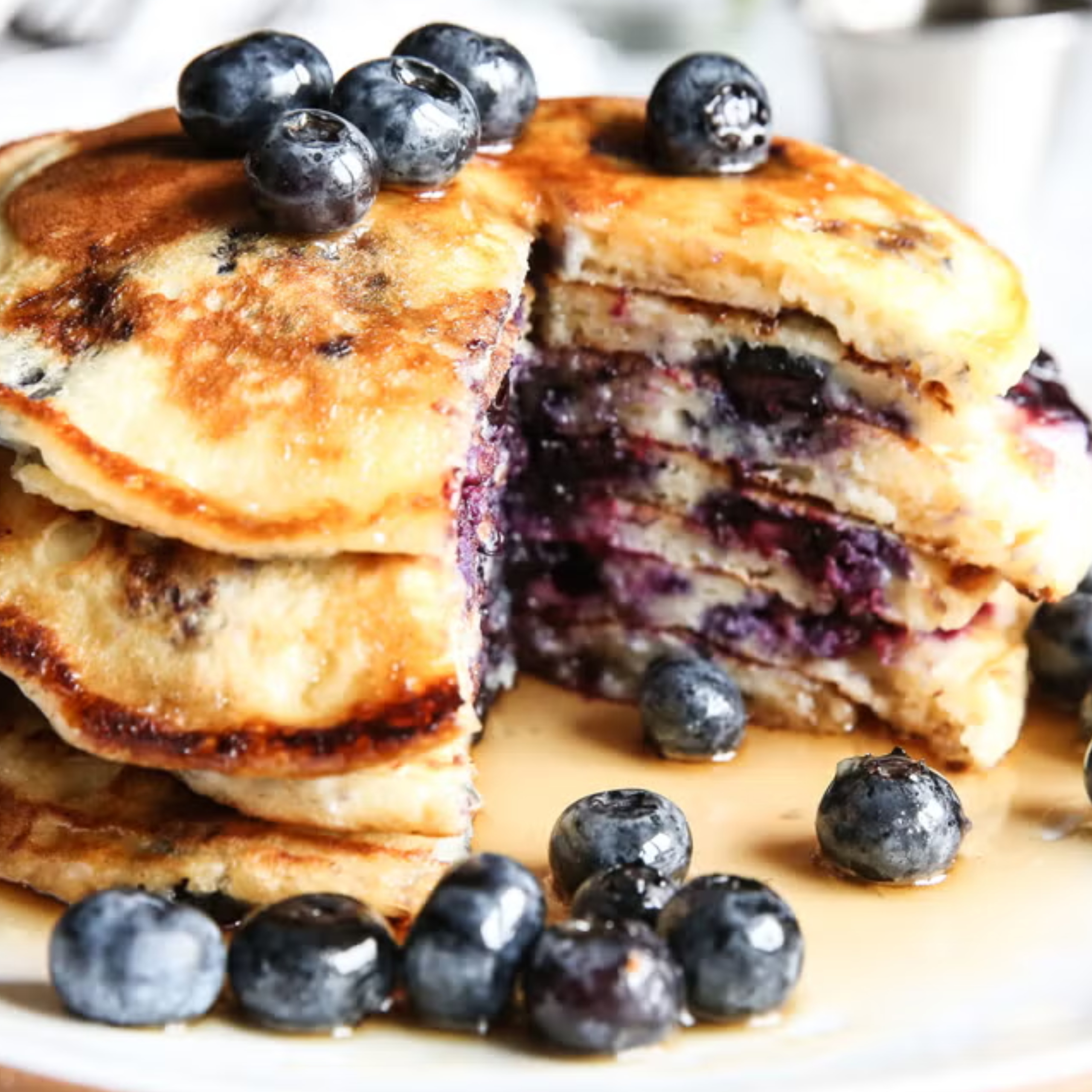Classic Blueberry Pancakes: Recipe