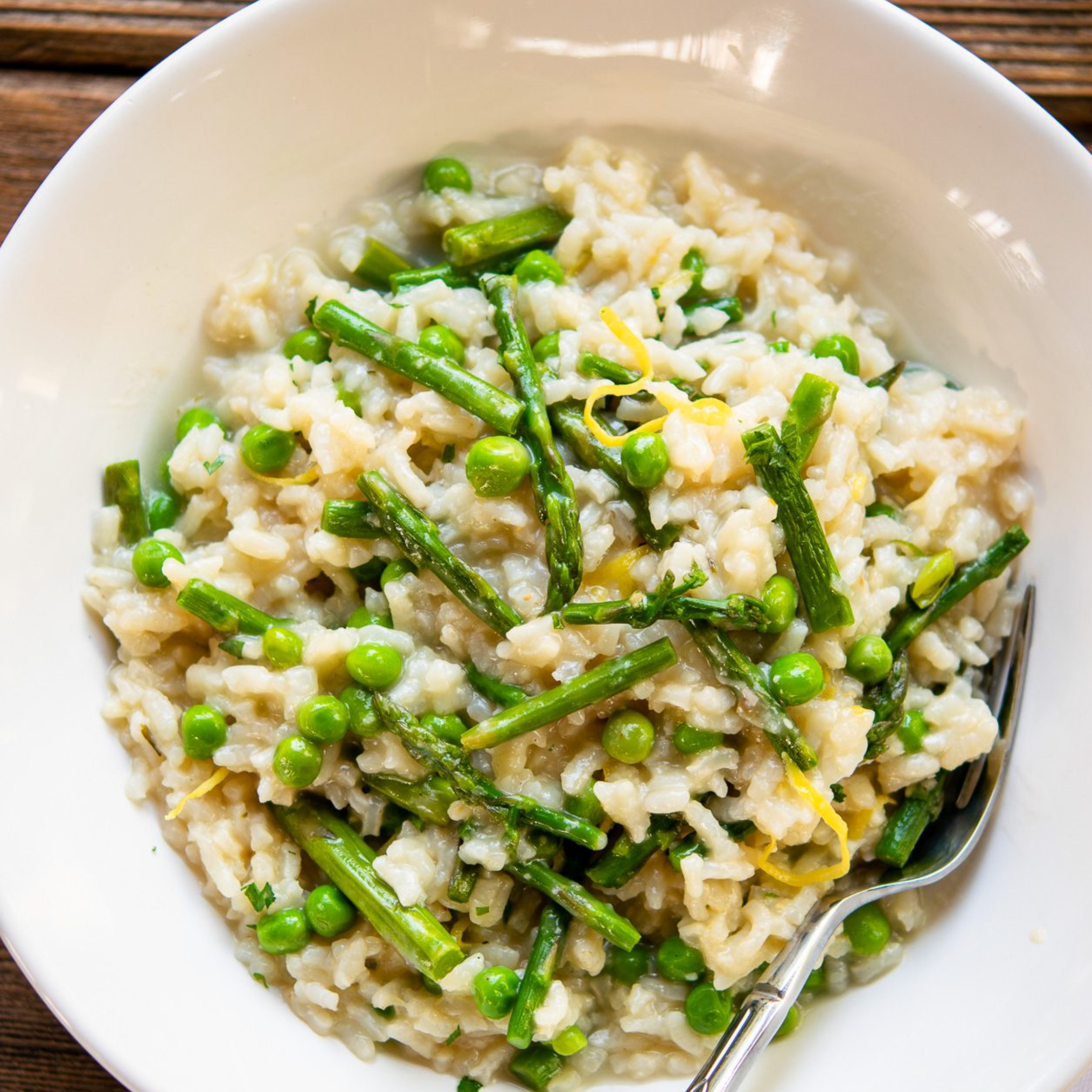 Asparagus and Parmesan Risotto: Recipe