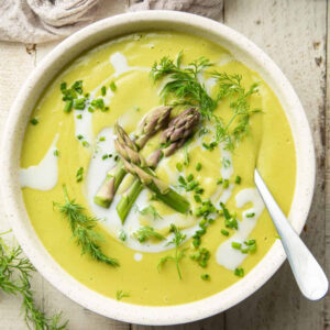 Creamy Asparagus Soup: Recipe