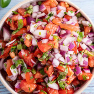 Classic Pico de Gallo with White Onion